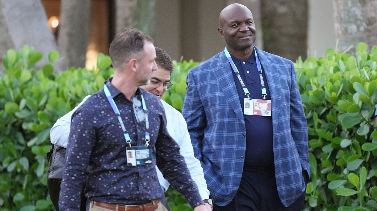 Tampa Buccaneers head coach Todd Bowles attends the NFL Annual League Meeting at The Breakers.