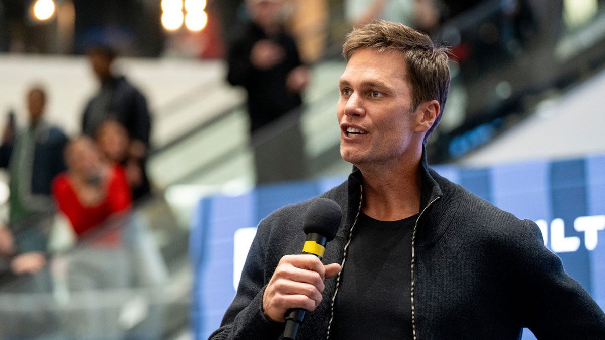 Tom Brady, who recently teased that he may be at WWE WrestleMania 41, at American Dream.