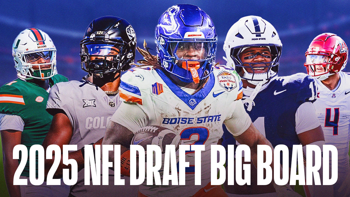 2025 NFL Draft Big Board: Top 50 Prospects