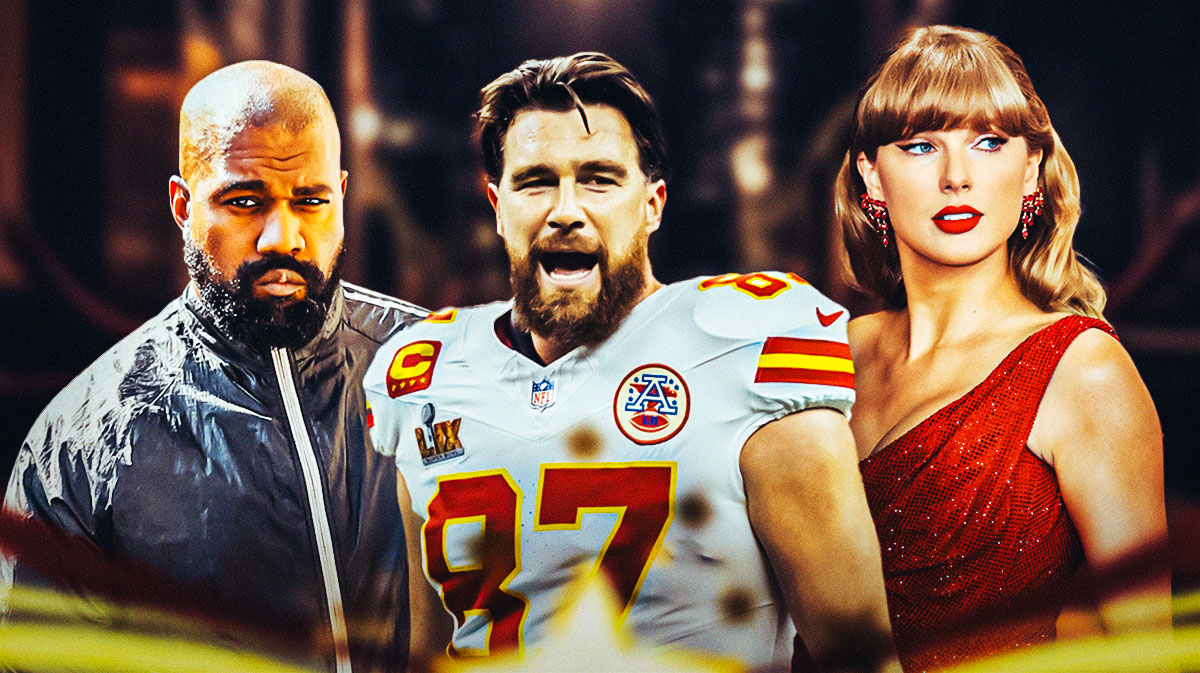 Travis Kelce Taylor Swift Kanye