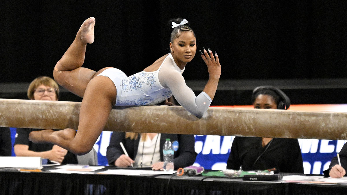 UCLA’s Jordan Chiles shines in heartbreaking gymnastics championship