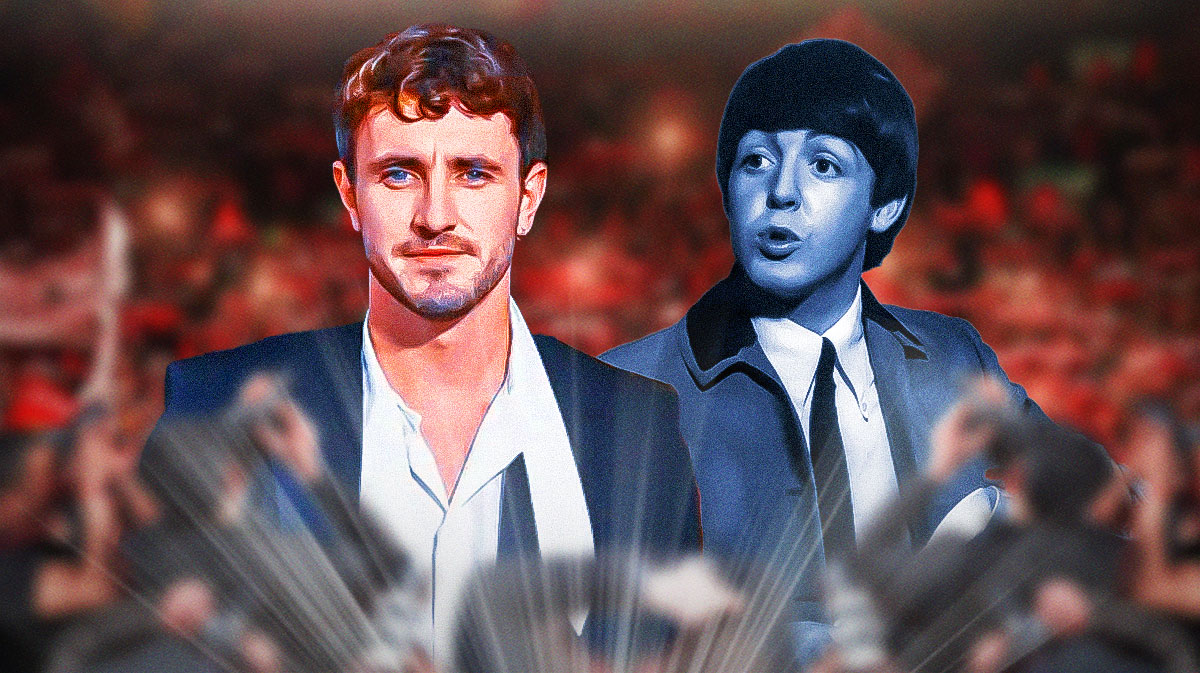 Paul Mescal and Paul McCartney, who the Oscar-nominated actor will play in Sam Mendes' biopics.