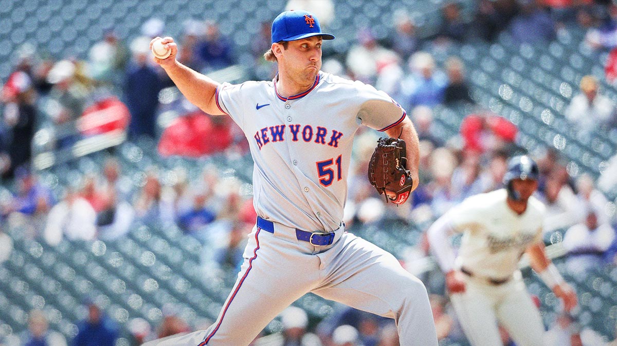 New York Mets relief pitcher Justin Hagenman (51) delivers a pitch against the Minnesota Twins during the second inning at Target Field.