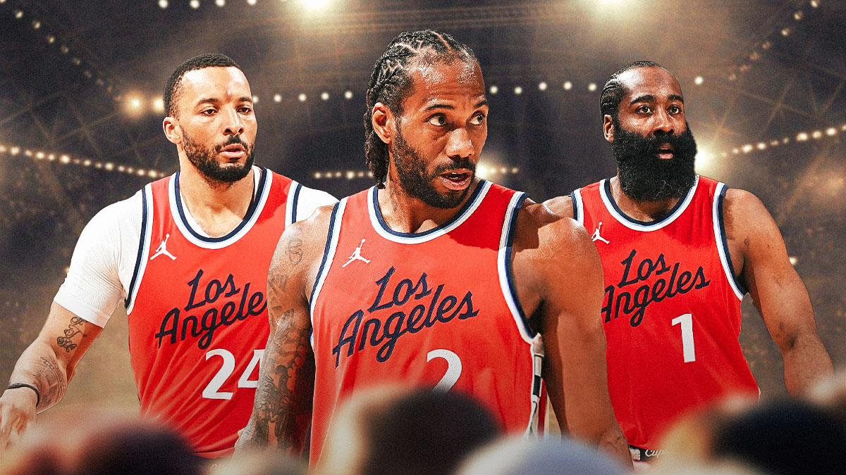 Clippers' Kawhi Leonard, James Harden, and Norman Powell all looking tired