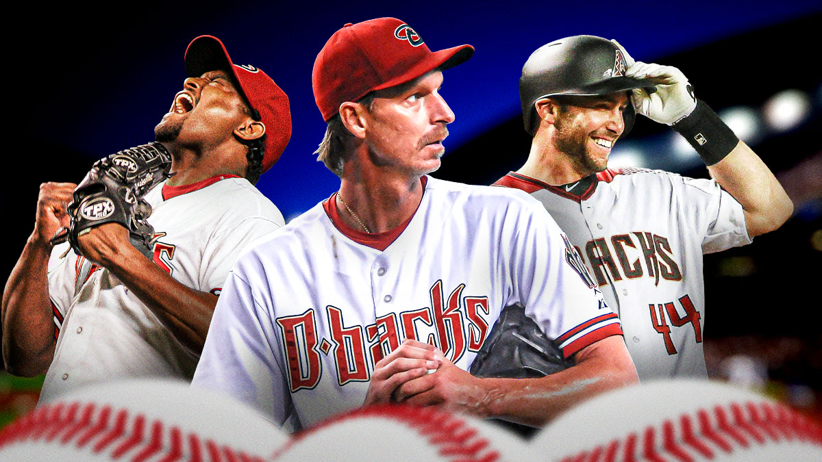 Randy Johnson, Paul Goldschmidt, Jose Valverde. All with Diamondbacks