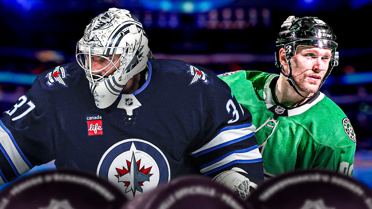 Mikko Rantanen and Connor Hellebuyck