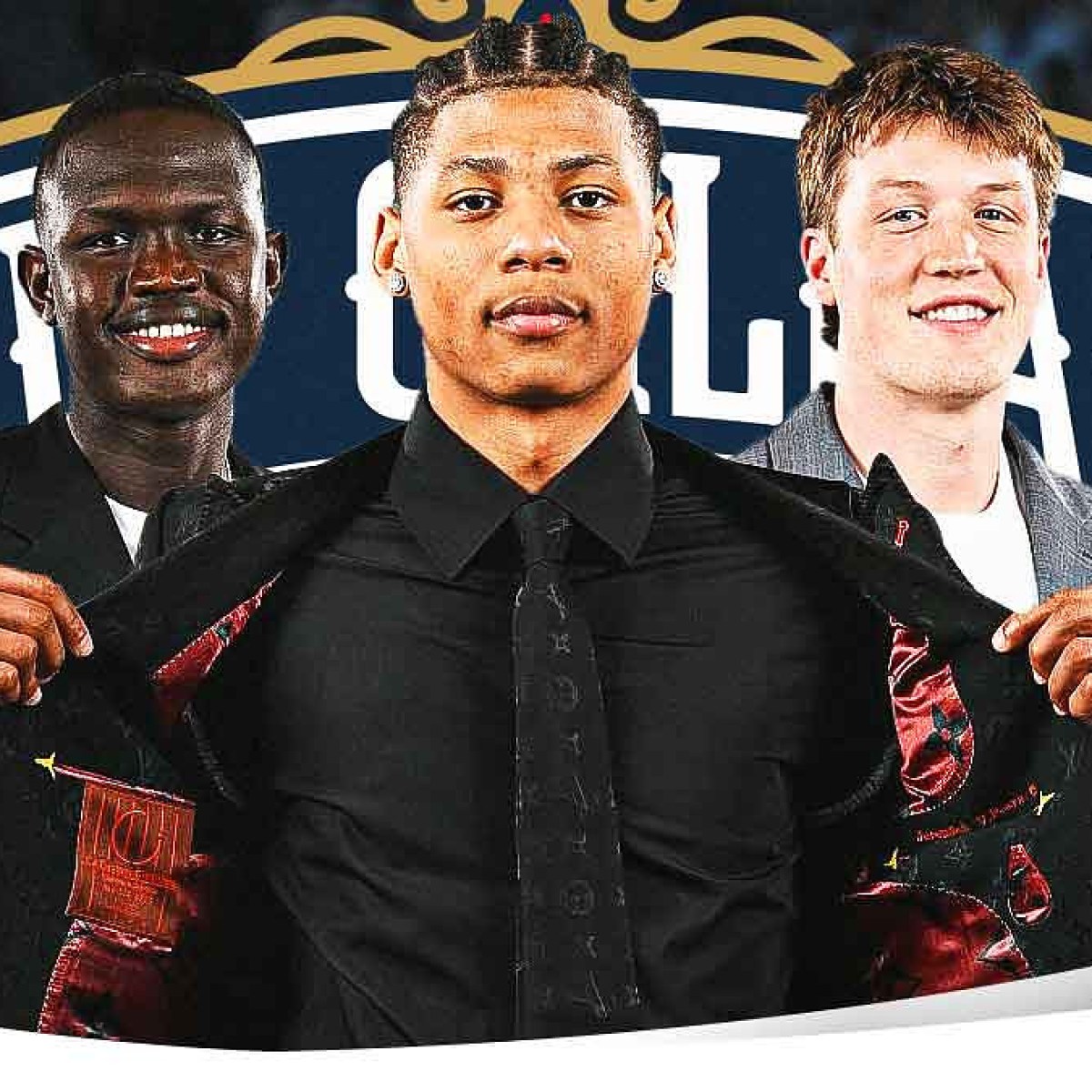 New Orleans Pelicans' 3 best options for No. 7 pick in 2025 NBA Draft, image size:1200x1200