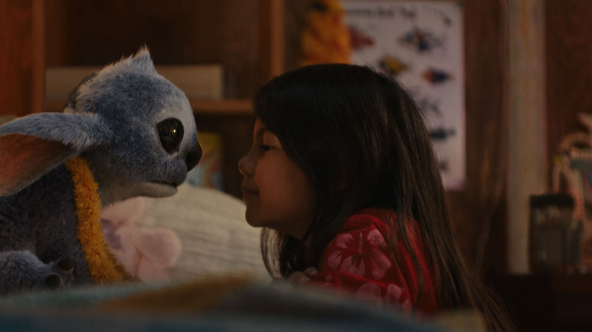 Lilo and Stitch in Disney's live-action remake.