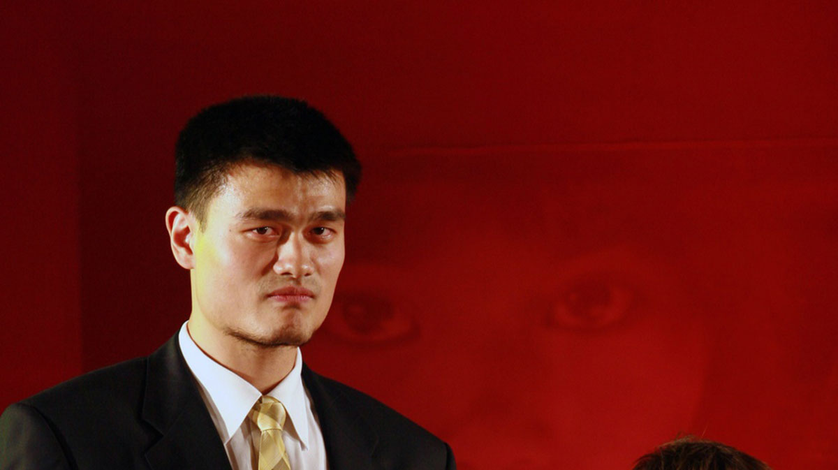 Sep 13, 2007, Beijing, CHINA; Yao Ming at night of Yao Ming and Steve Nash charity gala in Beijing. Mandatory Credit: CSPA via Imagn Images