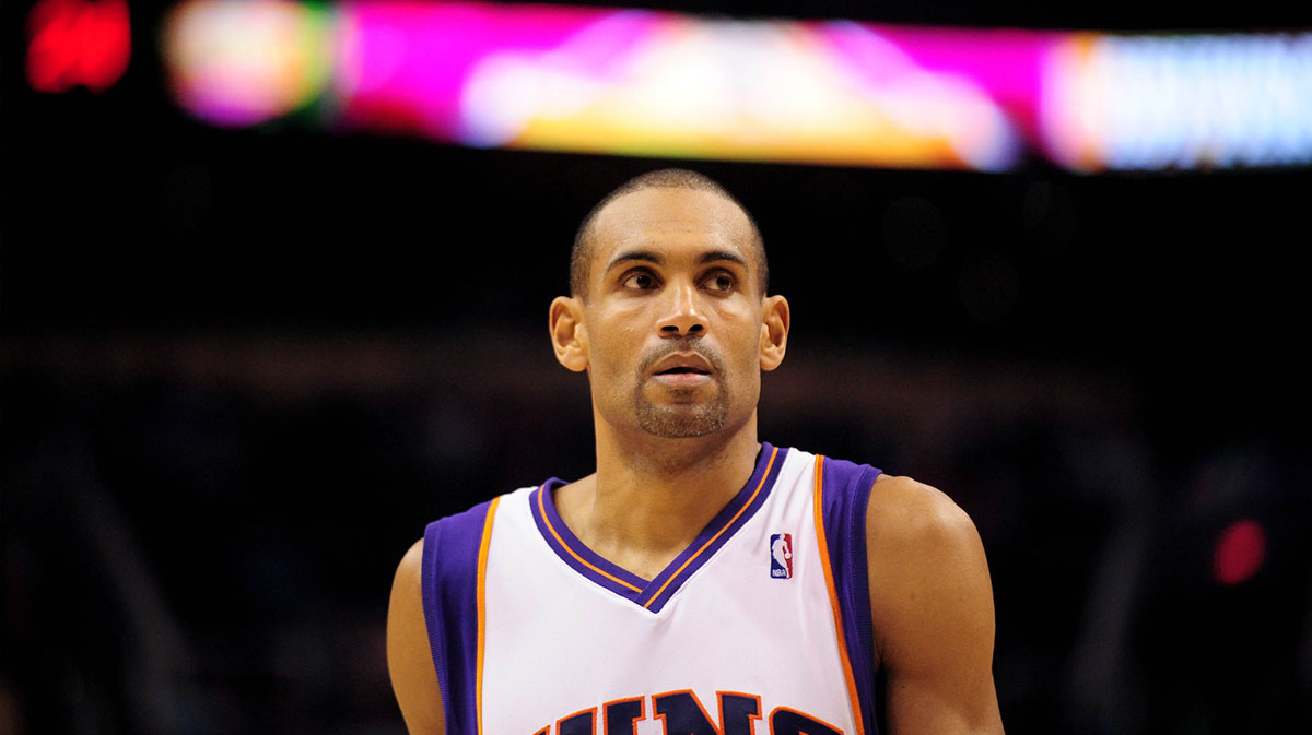 Phoenix Suns forward (33) Grant Hill against the San Antonio Spurs at the US Airways Center. The Suns defeated the Spurs 116-104.