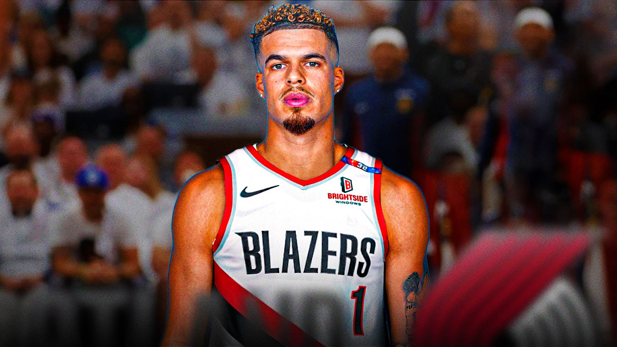 Michael Porter Jr. photoshopped in Trail Blazers jersey (number 1)