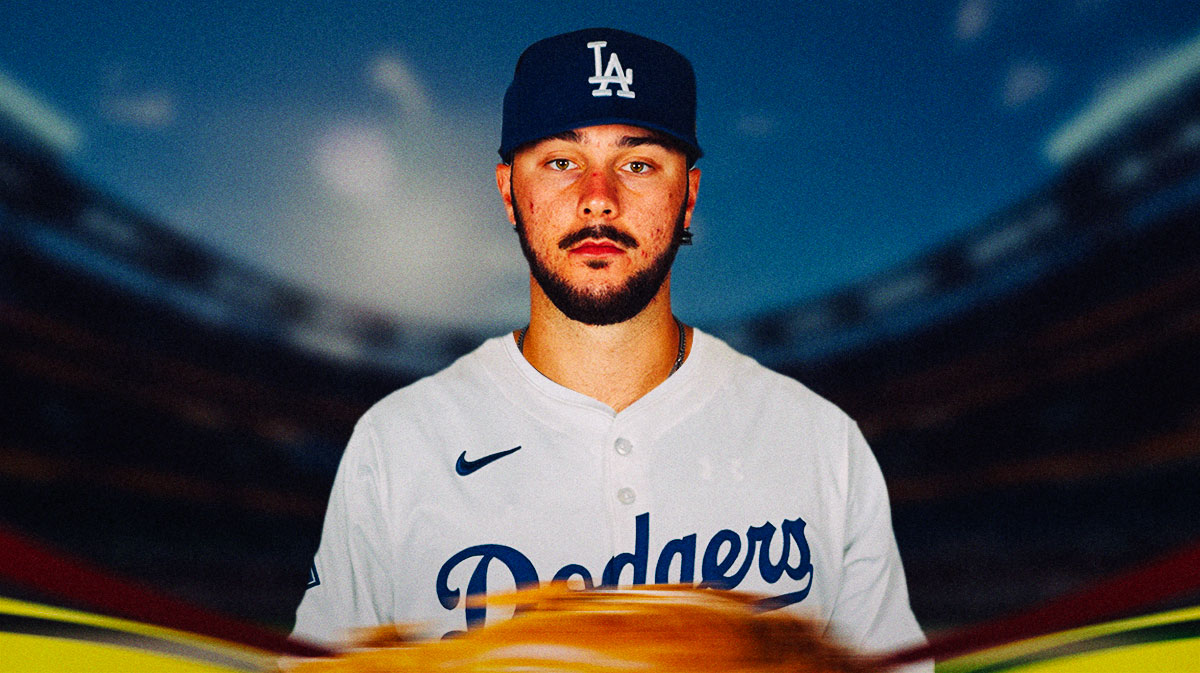 Paul Scenes photoshopped in Dodgers jersey