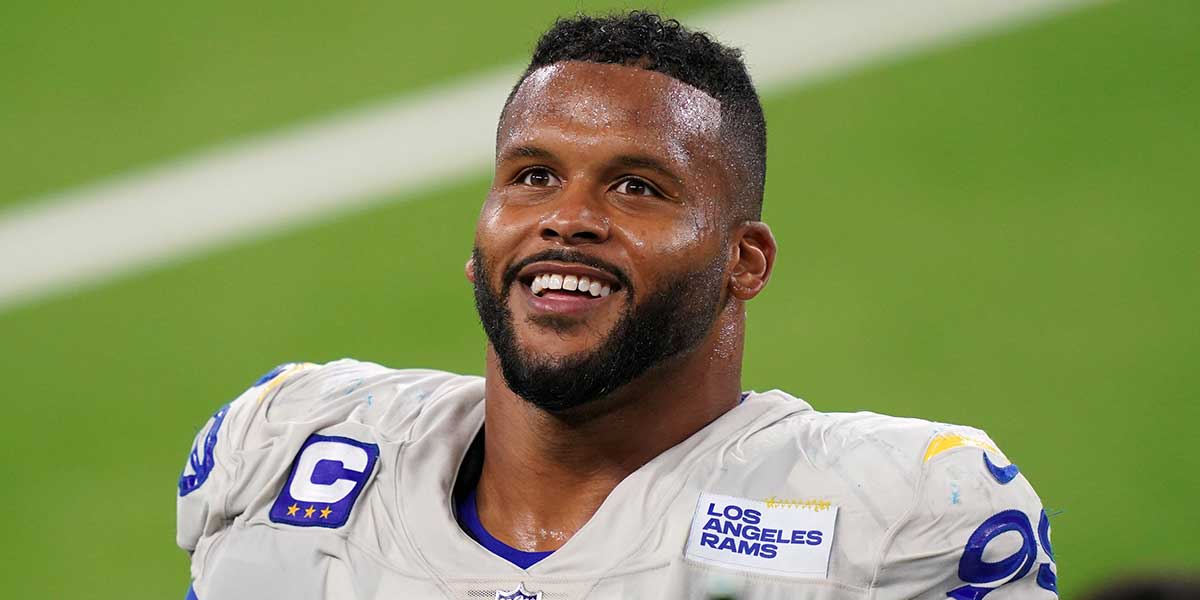 Rams legend Aaron Donald trolls Puka Nacua with new Halloween look