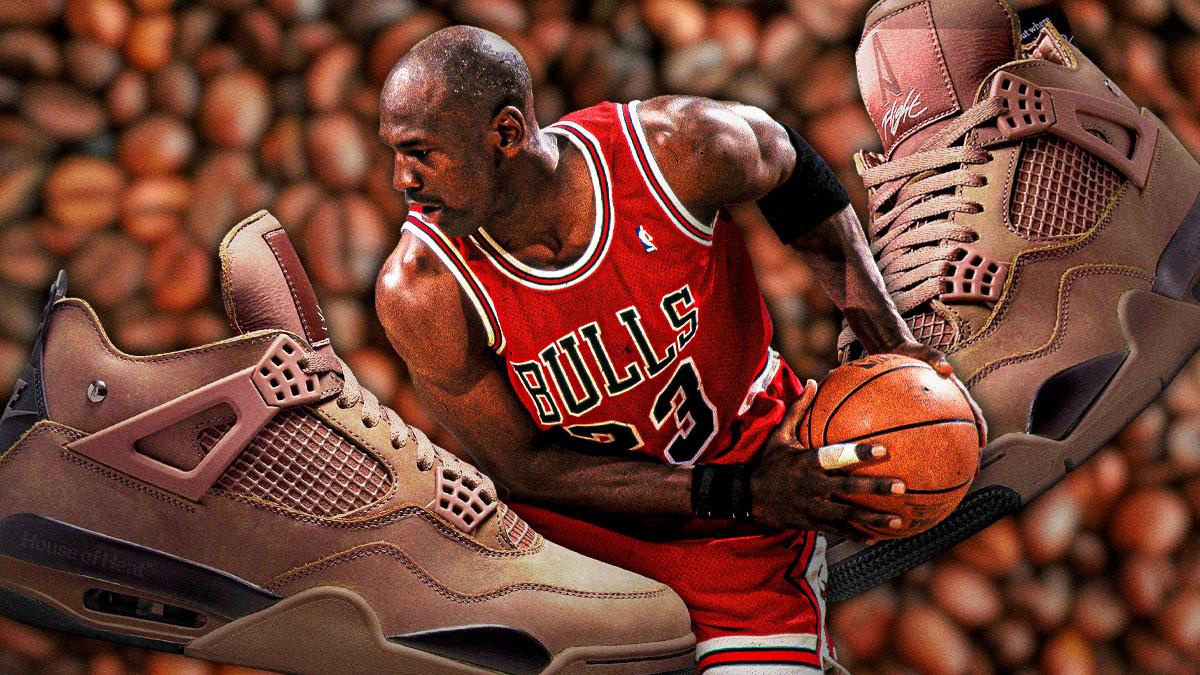 Air Jordan 4 A Ma Maniere Dark Mocha, Air Jordan, A Ma Maniere, Michael Jordan