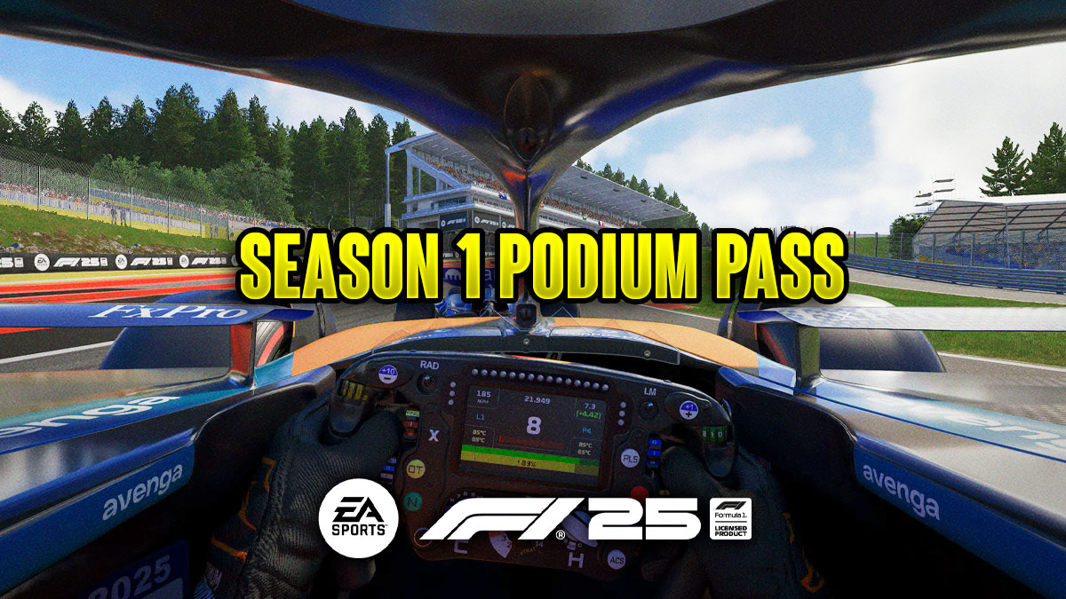 All F1 25 Season 1 Podium Pass Rewards