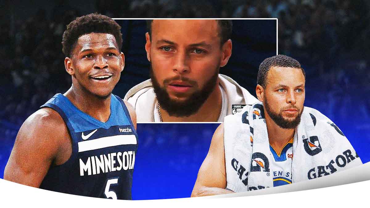 Anthony Edwards, Minnesota Timberwolves, Stephen Curry, Golden State Warriors