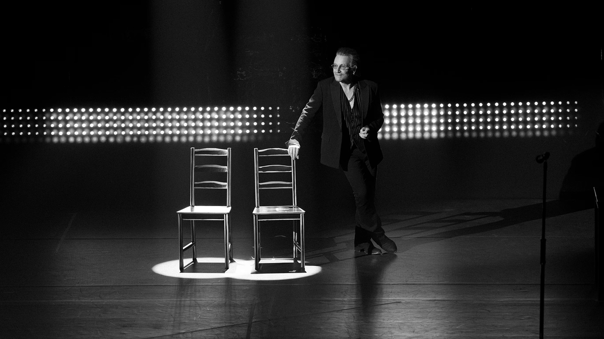 Bono during his Stories of Surrender show.