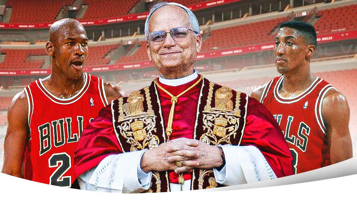 Imagine the new pope from Chicago coming out to iconic Bulls’ Michael Jordan era intro