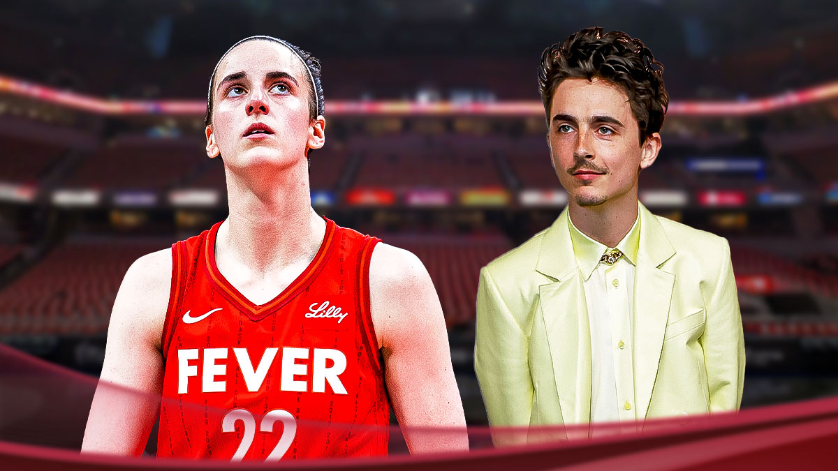 Caitlin Clark Timothée Chalamet