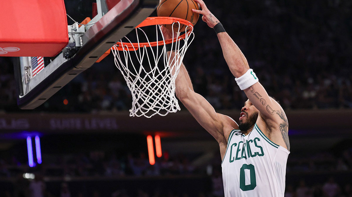 Jayson Tatum makes Celtics history before leaving Game 4