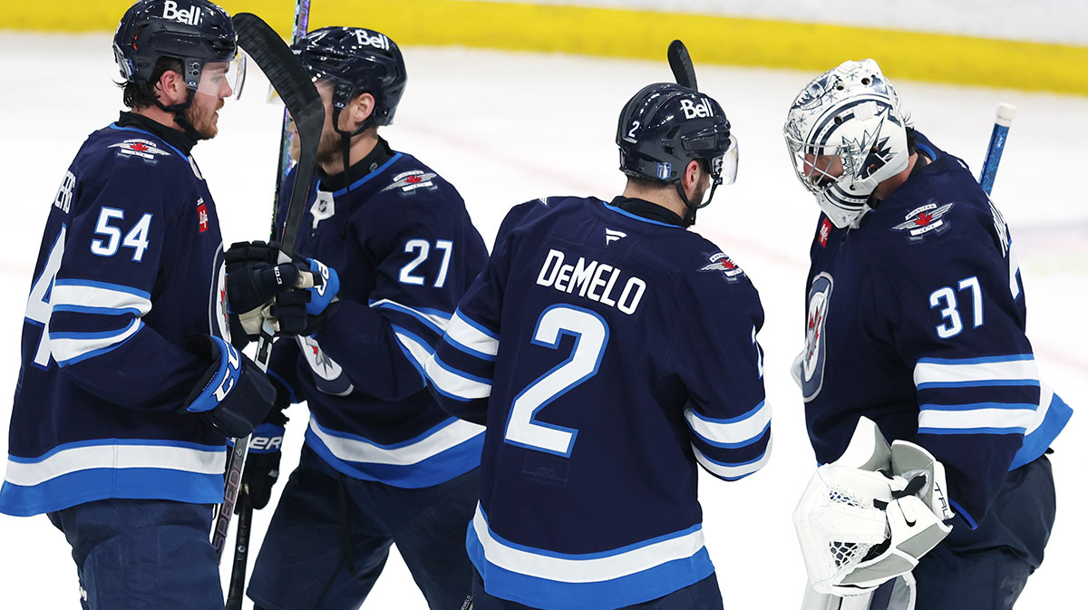 Connor Hellebuyck’s immediate reaction to clutch Game 2 shutout vs. Stars