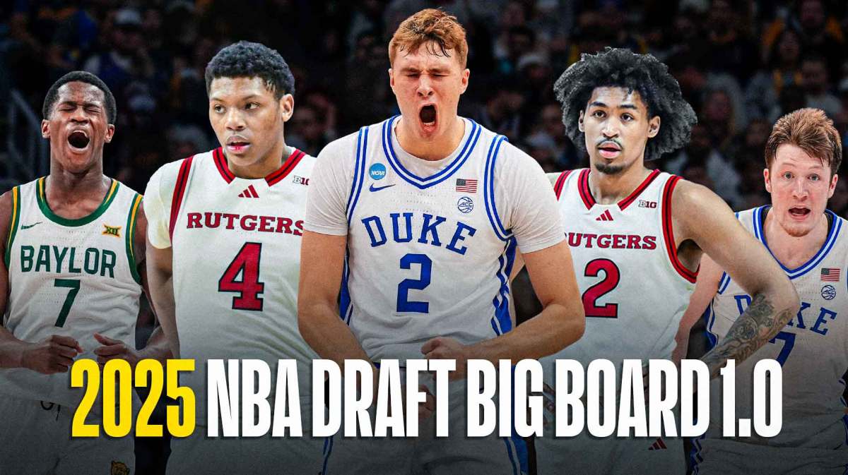 2025 NBA Draft Big Board 1.0 with Cooper Flagg