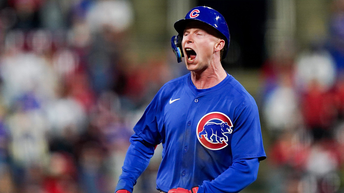 Chicago Cubs outfielder Pete Crow-Armstrong (4) celebrates while running the bases after scoring a homer in the seventh inning of the MLB National League game between the Cincinnati Reds and Chicago Cubs, Friday, May 23, 2025, at Great American Ball Park in Downtown Cincinnati. Mandatory Credit: © Frank Bowen IV/The Enquirer / USA TODAY NETWORK via Imagn Images