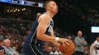 Dallas Mavericks guard Dante Exum (0) shoots for three during the second quarter against the Memphis Grizzlies at FedExForum.