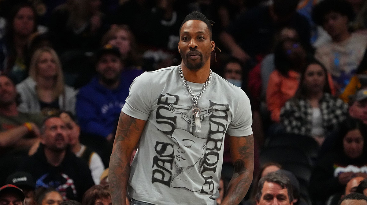 Los Angeles Lakers center Dwight Howard (39) during the second half against the Denver Nuggets at Ball Arena.