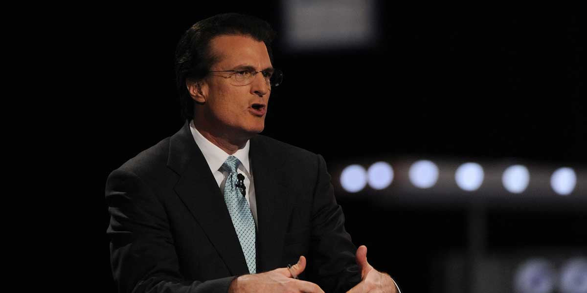 ESPN analyst Mel Kiper Jr during the 2011 NFL Draft at Radio City Music Hall.