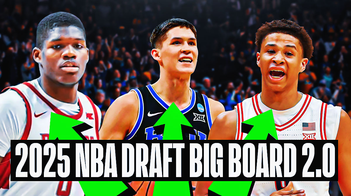 2025 NBA Draft Big Board 2.0 with Cedric Coward, Egor Demin and Carter Bryant