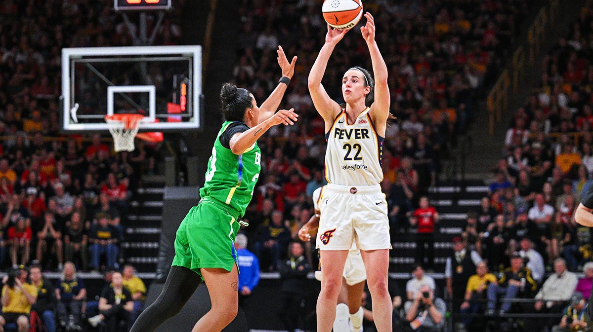 Caitlin Clark ignites Fever’s 2025 season with signature deep shot