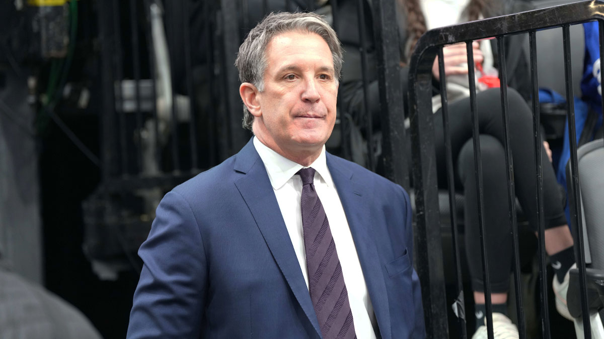 Toronto Maple Leafs President and Alternate Governor Brendan Shanahan watched the game Tampa Bay Lightning during the first period at Scotiabank Arena