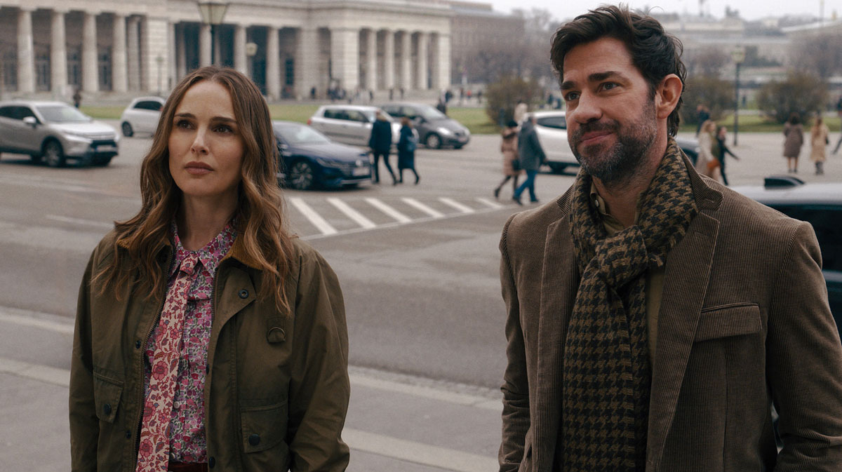 Natalie Portman and John Krasinski in Fountain of Youth.