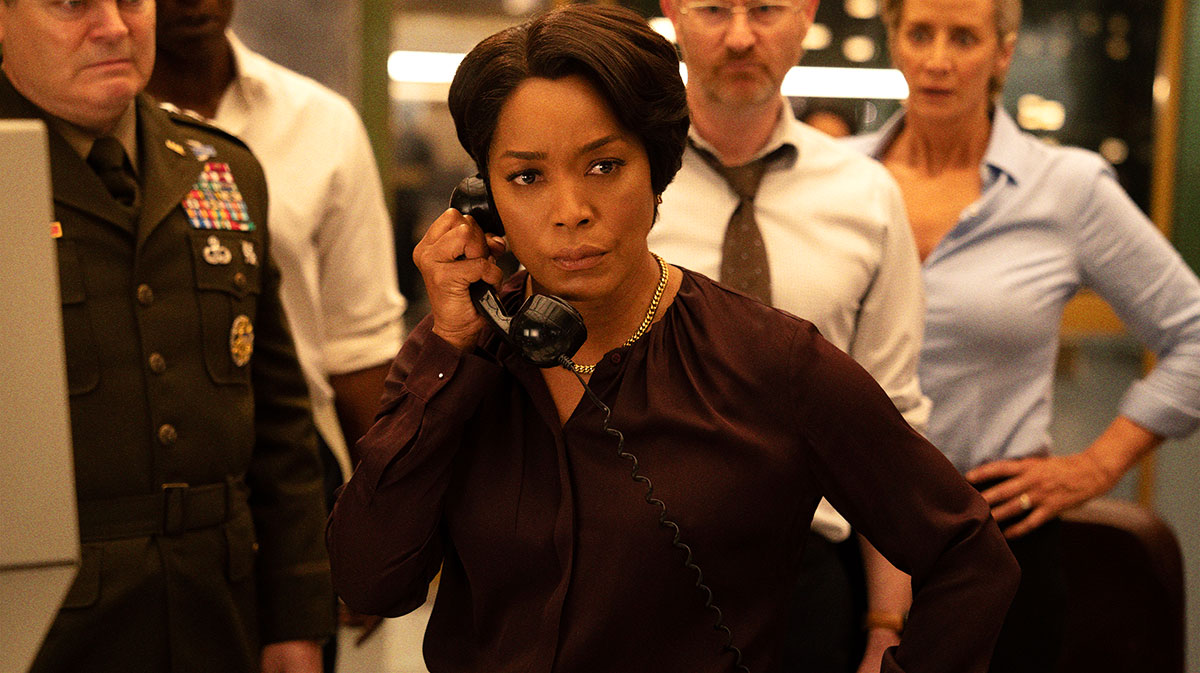 Black Panther star Angela Bassett as President Erika Sloane, in Mission: Impossible — The Final Reckoning.