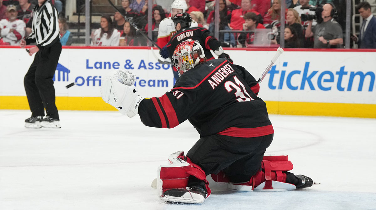 Hurricanes going back to Frederik Andersen for do-or-die Game 4