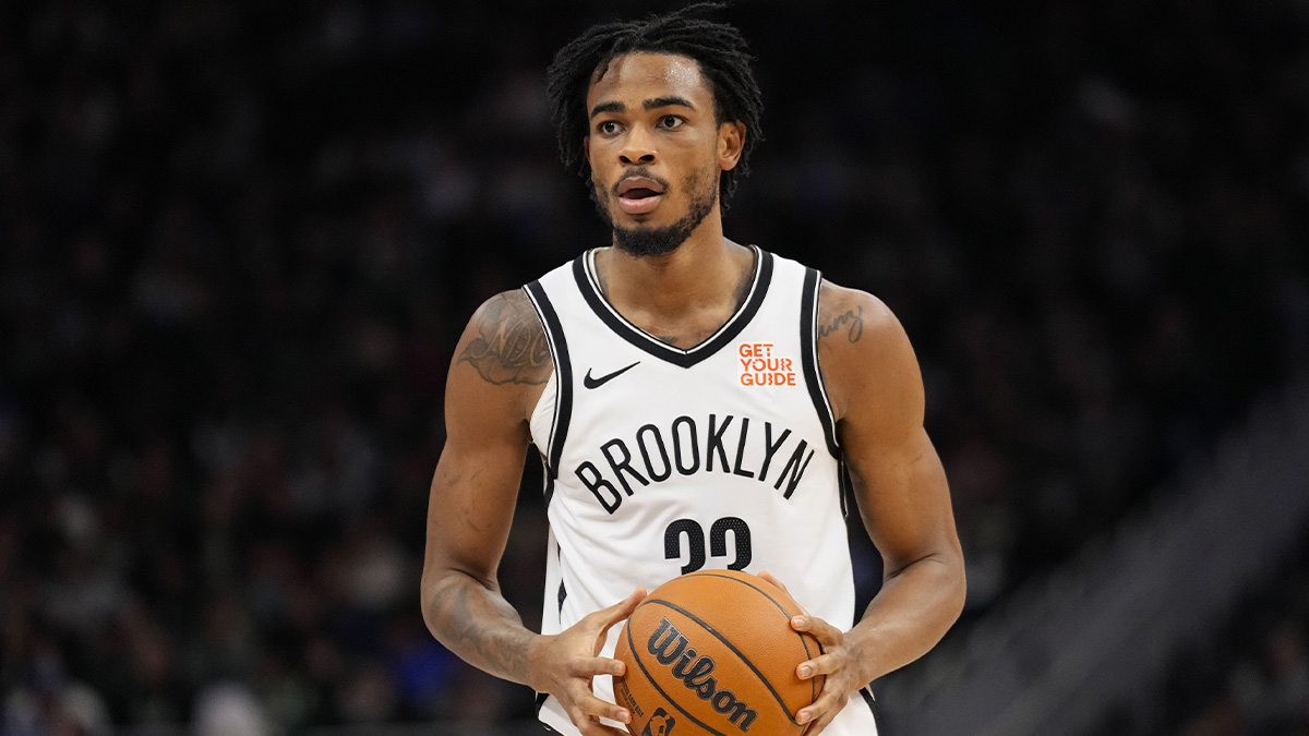 Brooklyn Nets center Nicolas Claxton (33) during the game against the Milwaukee Bucks at Fiserv Forum.