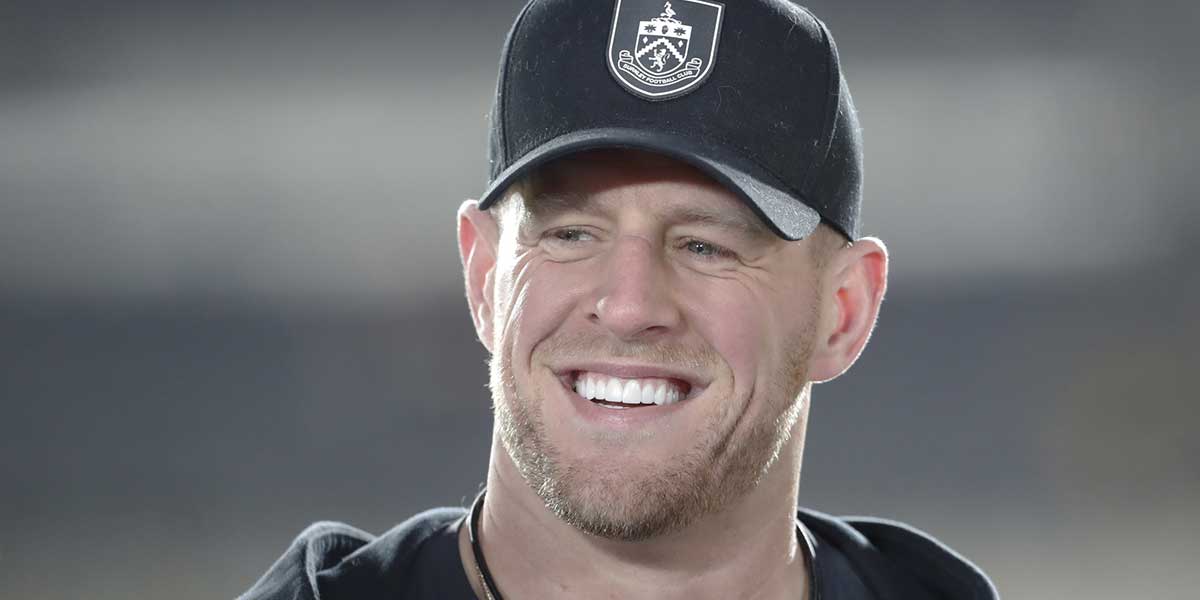 Houston Texans former defensive end J.J. Watt in attendance as the Pittsburgh Steelers host the Tennessee Titans.