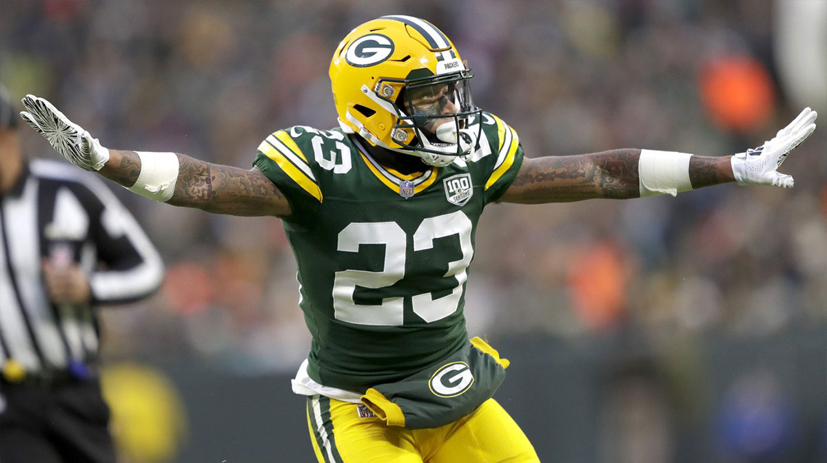 Green Bay Packers cornerback Jaire Alexander against the Miami Dolphins during their football game on Sunday, November 11, 2018, at Lambeau Field in Green Bay, Wis.