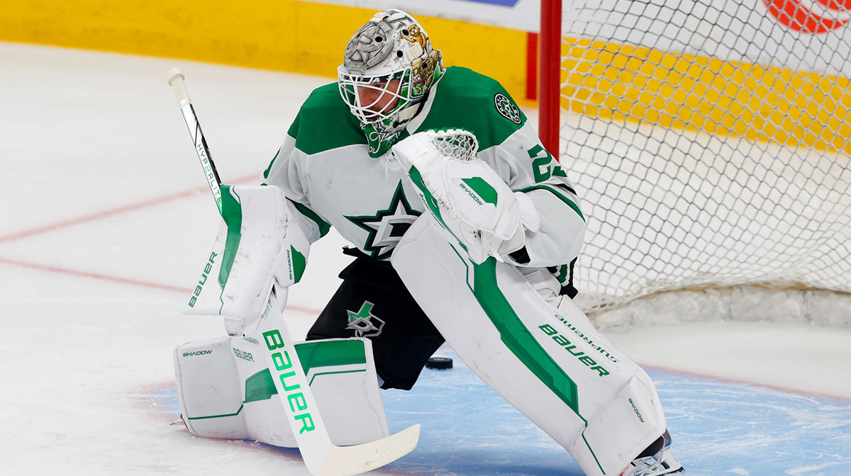 Stars coach Pete DeBoer makes Jake Oettinger promise after ugly Game 3 vs. Oilers