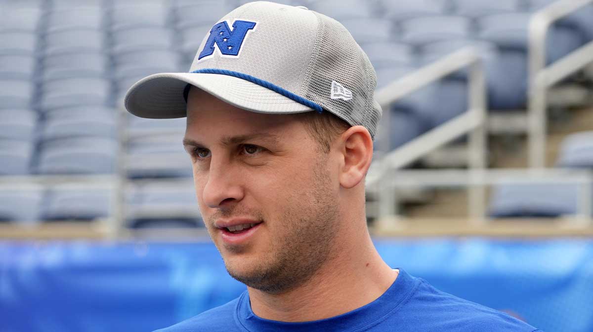 Detroit Lions quarterback Jared Goff (16) during NFC Practice for the Pro Bowl Games at Camping World Stadium.