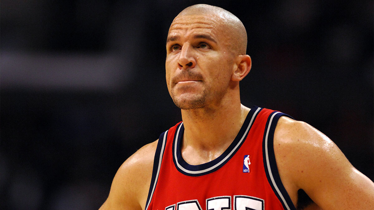 New Jersey Nets guard Jason Kidd (2) during the Nets 102-101 loss to the Los Angeles Clippers at the Staples Center.