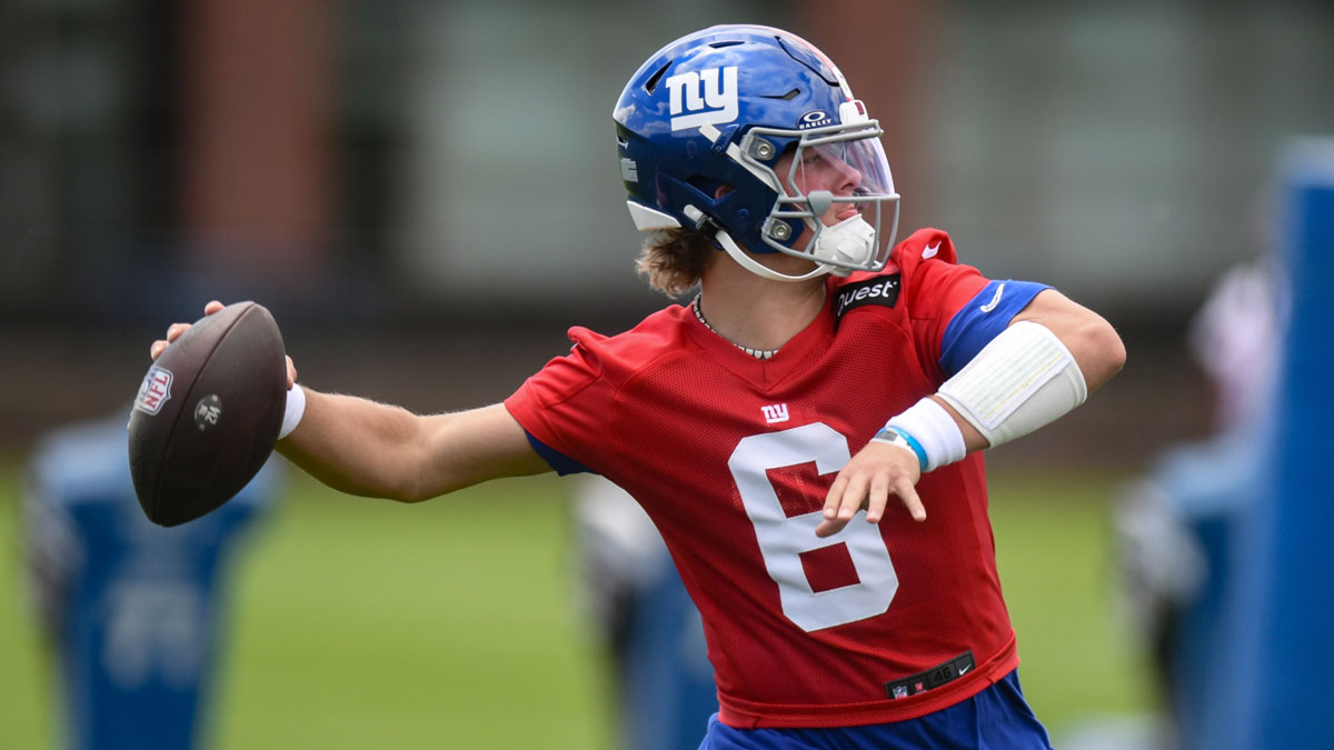 Joe Schoen reveals when he knew Jaxson Dart was his QB target