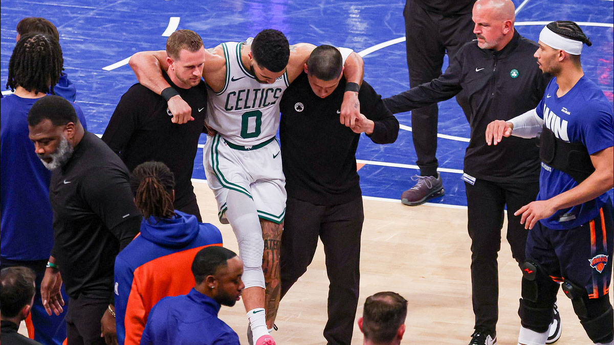 Shattered Jaylen Brown makes ‘tough’ Jayson Tatum admission after Game 4 loss