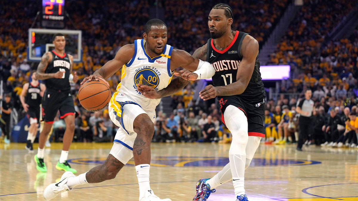 Steve Kerr congratulates Jonathan Kuminga for 'game of his life' vs. Timberwolves