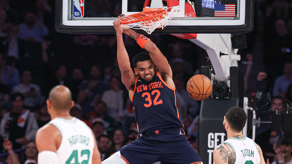 Knicks’ Karl-Anthony Towns makes NY history with astonishing Game 4 numbers