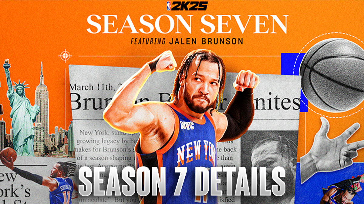 Knicks' Jalen Brunson Headlines NBA 2K25 Season 7