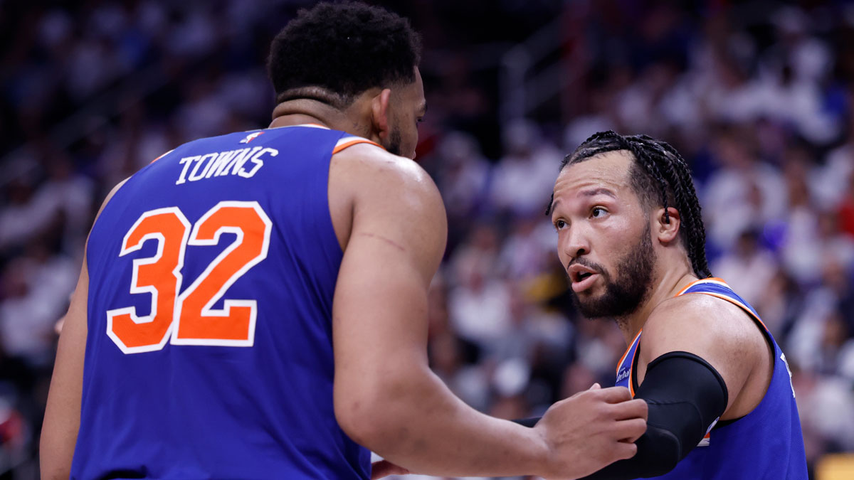 Brian Windhorst points out Knicks’ Jalen Brunson, Karl-Anthony Towns jam