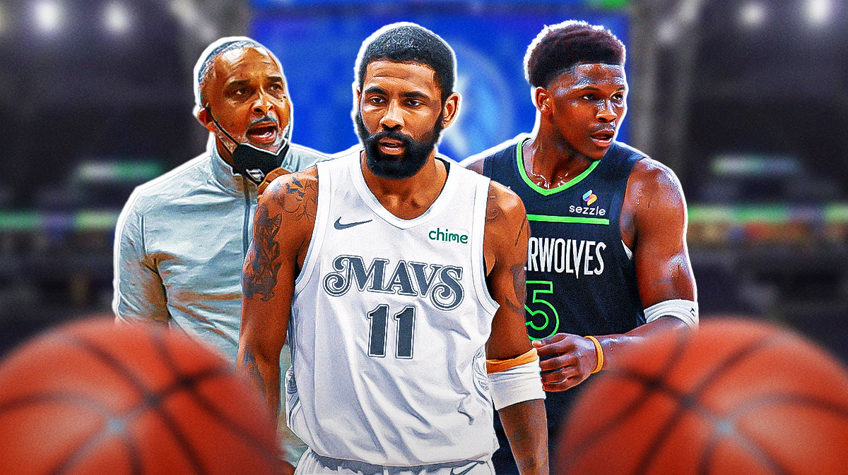 Kyrie Irving, Phil Handy, Anthony Edwards