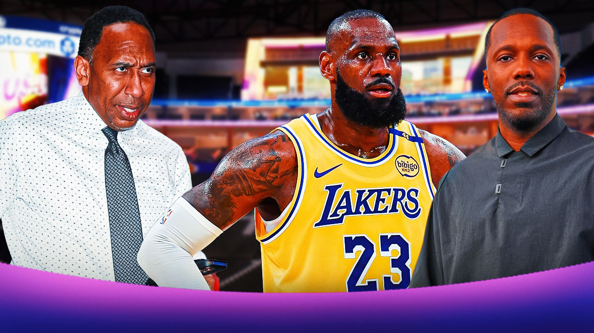 Stephen A. Smith blames Lakers' LeBron James for 'negativity' in GOAT debate